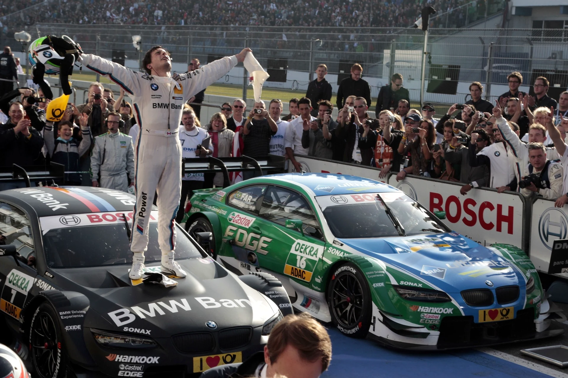 Champion DTM avec BMW
